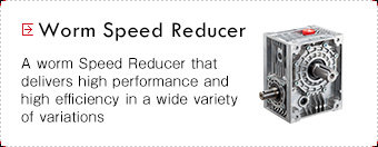 Worm Speed Reducer